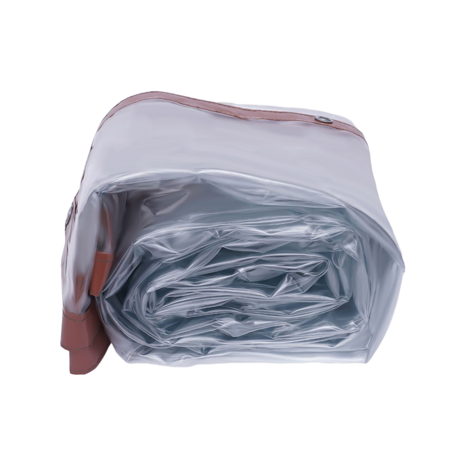 Brown Rainproof Clear Awning Canopy Tarpaulin Plastic Porch Screens Deck Covers