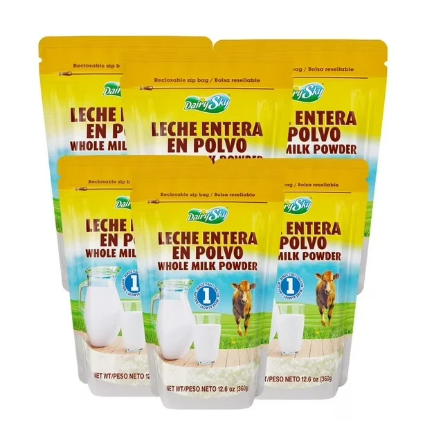 Whole Milk Powder DairySky Premium Grade Dry Milk Powder, Non-GMO 12.6 oz 6 Pack