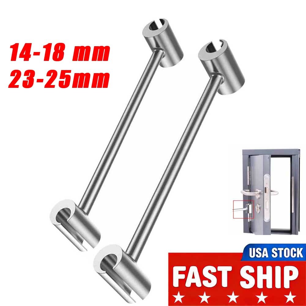2 PCS Hinge Gap Adjustment Wrench 14-25mm Heavy Door Hinge Adjustment Tool