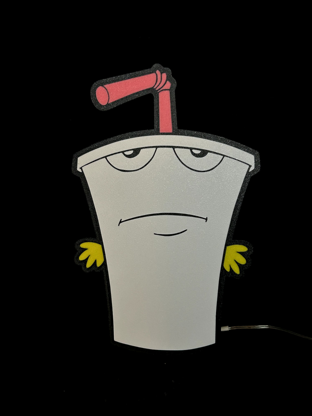 Aqua Teen Hunger Force (ATHF) LAMP/LIGHTBOX. (MASTER SHAKE or FRYLOCK)
