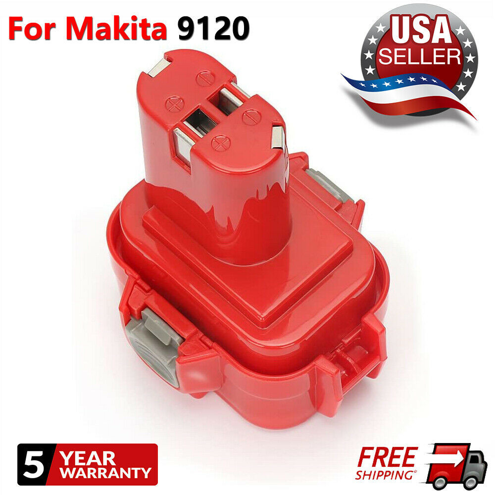 For Makita Ni-MH Battery 9.6 Volt 4800mAh 9120 9122 9133 9134 9135 6222 9.6V US
