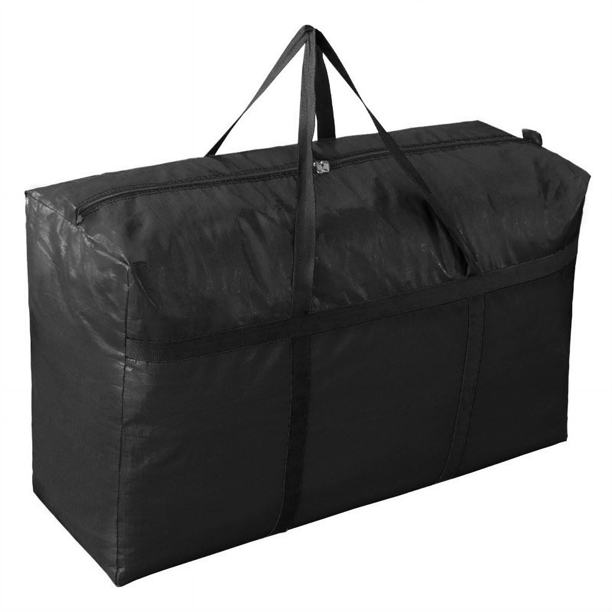 Extra-large Tarp Storage Bag (Black, 45Gal/170L)
