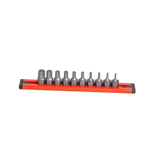 GripEdge |10-PC RPT 1/4” Drive Low Profile SAE Hex Dual Action Driver Set |