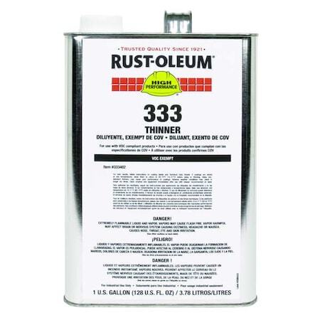 Rust-Oleum 333402 Paint Thinner,1 Gal.,Voc Compliant
