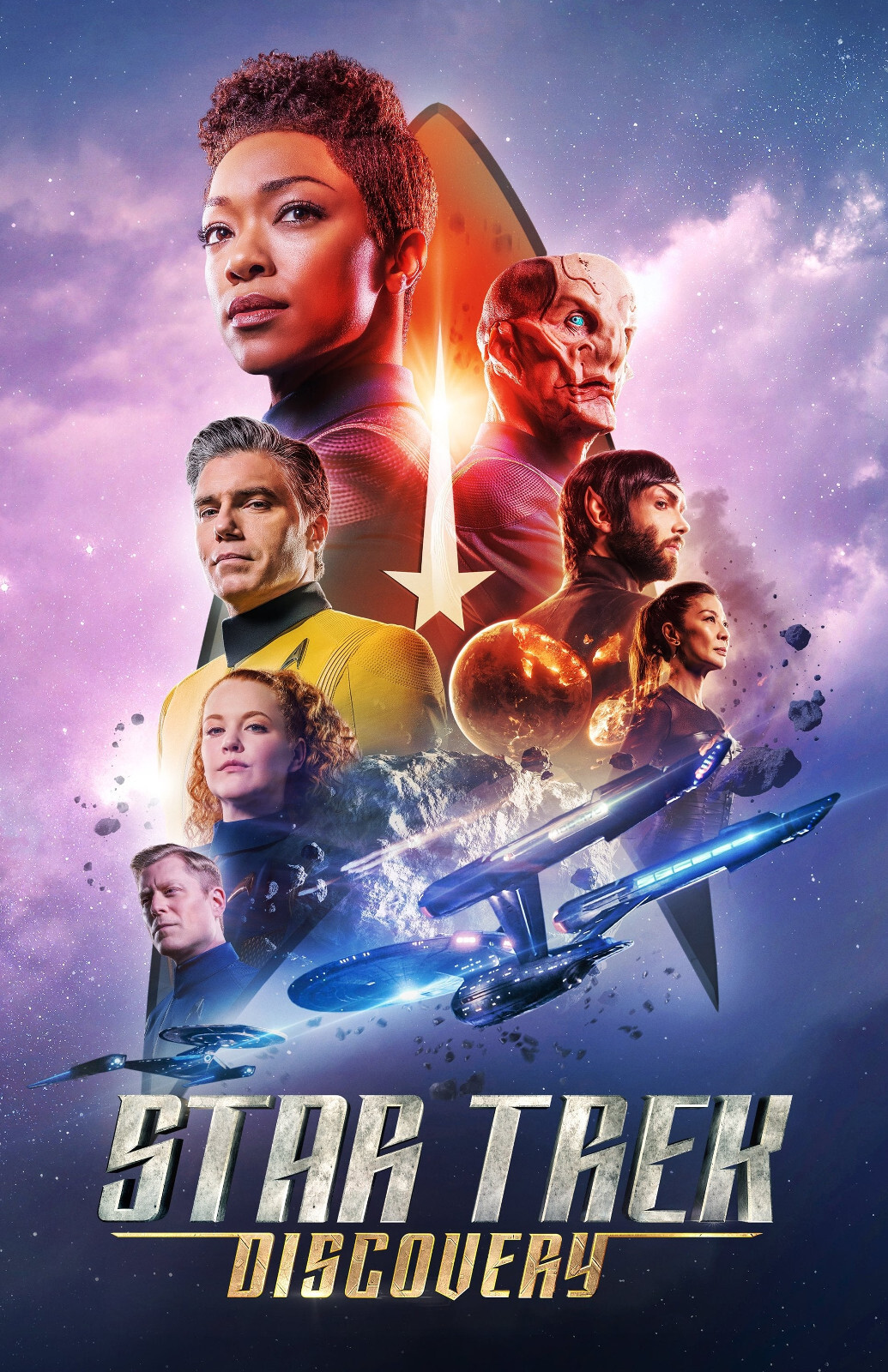 AA4080 Star Trek Discovery Show By Alex Kurtzman 2017 Crew Movie Poster 11×17