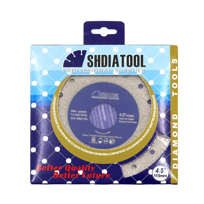 2pcs Diamond Cutting Grinding Disc Wheel for Porcelain Tile Saw Blade 75mm
