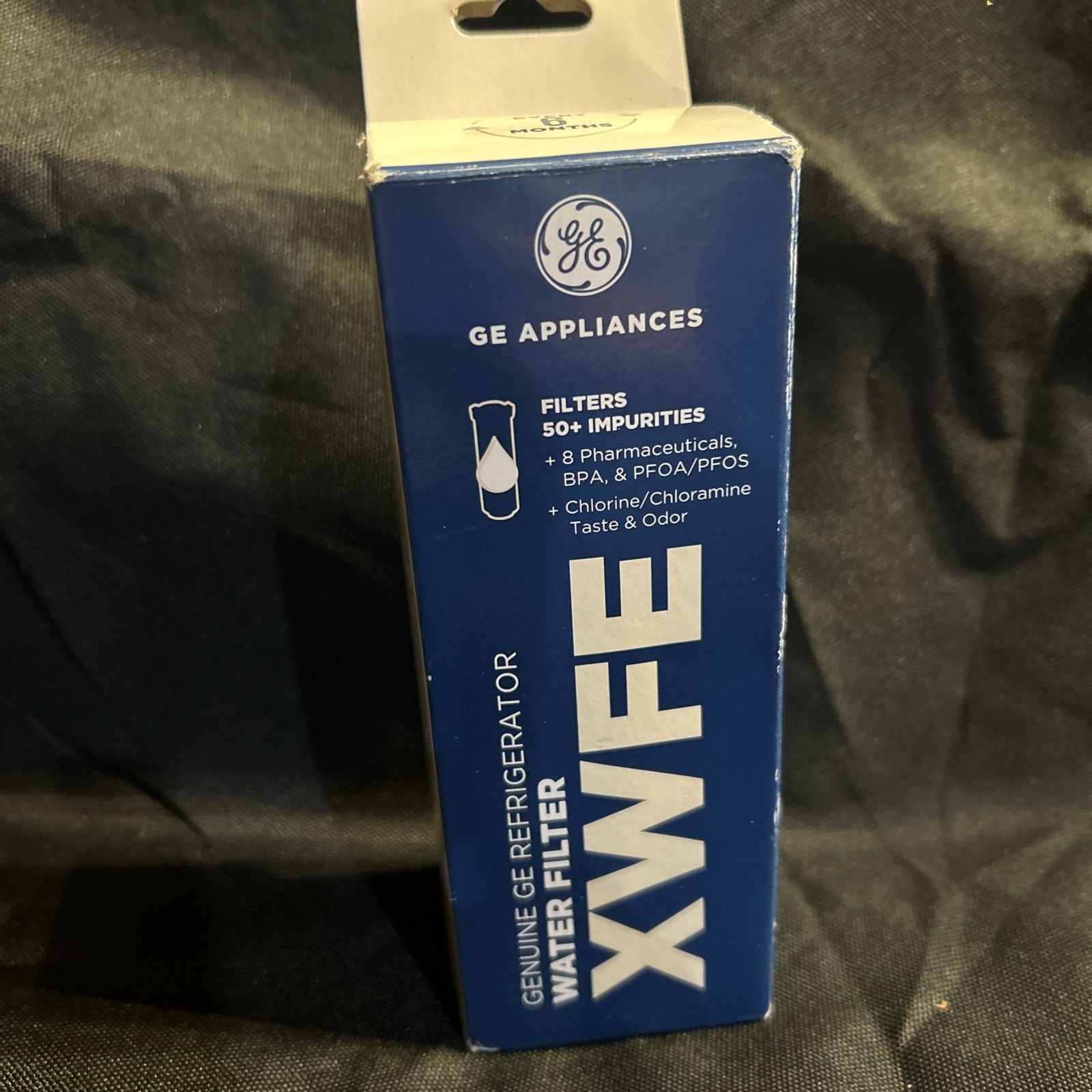GE XWFE Refrigerator Water Filter – White. Brand New. Sealed. 50+ Impurities.