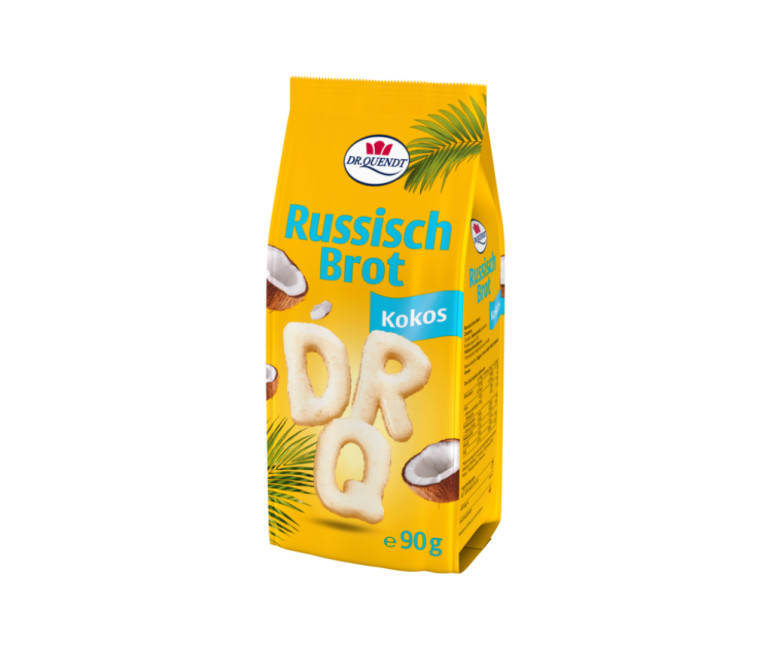 Dr. Quendt ABC Russian Bread Biscuits/Cookies COCONUT flavor 90g