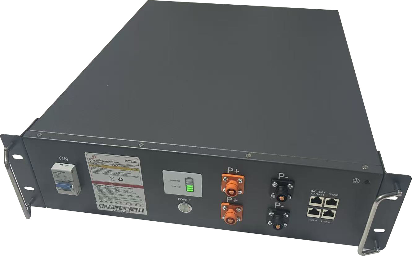 Global Power 51.2V LiFePO4 100Ah Battery 5.1kWh Rack Mount Solar UL Approved