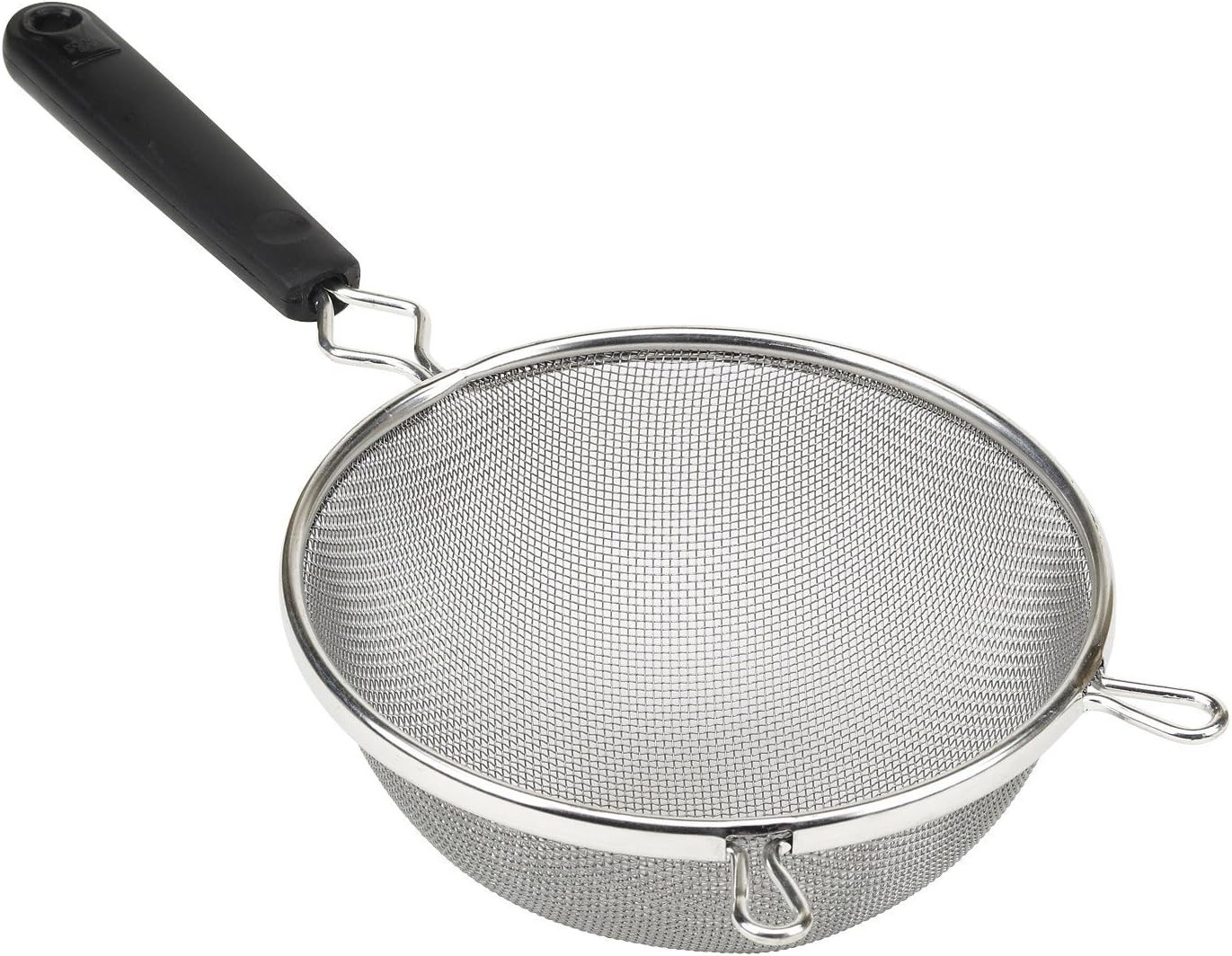 Everyday 6″ Mesh Strainer with Stainless Steel Mesh and Frame, Fine Mesh Sifter,