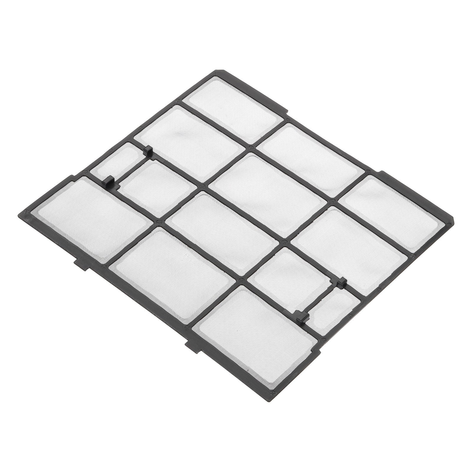 Air Conditioner Filter Replacement 290mm x 265mm with Filter Foam, Black