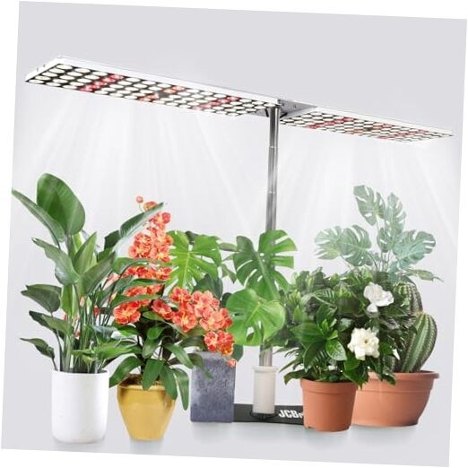 LED Grow Lights with Stand 2ft White Full Spectrum with IR Hanging 100.0 Watts