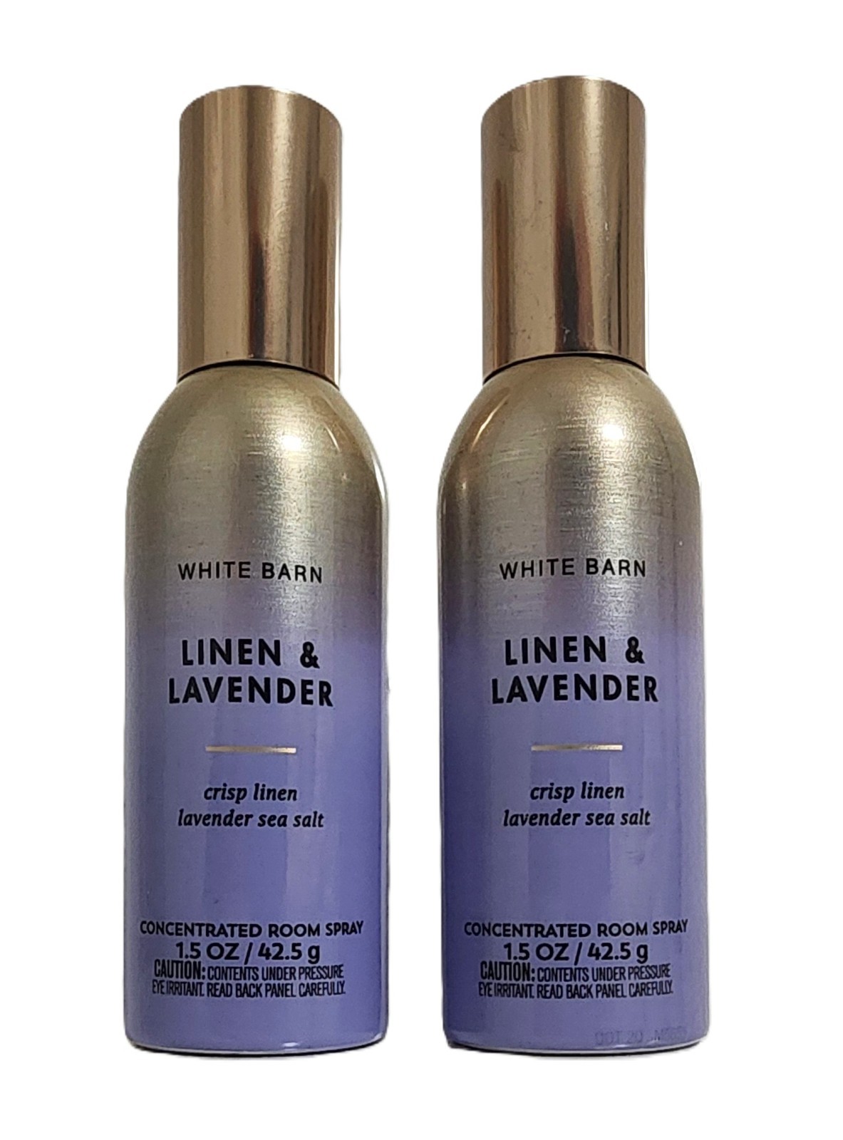 2 of Bath & Body Works Linen & Lavender Concentrated Room Sprays – each 1.5oz