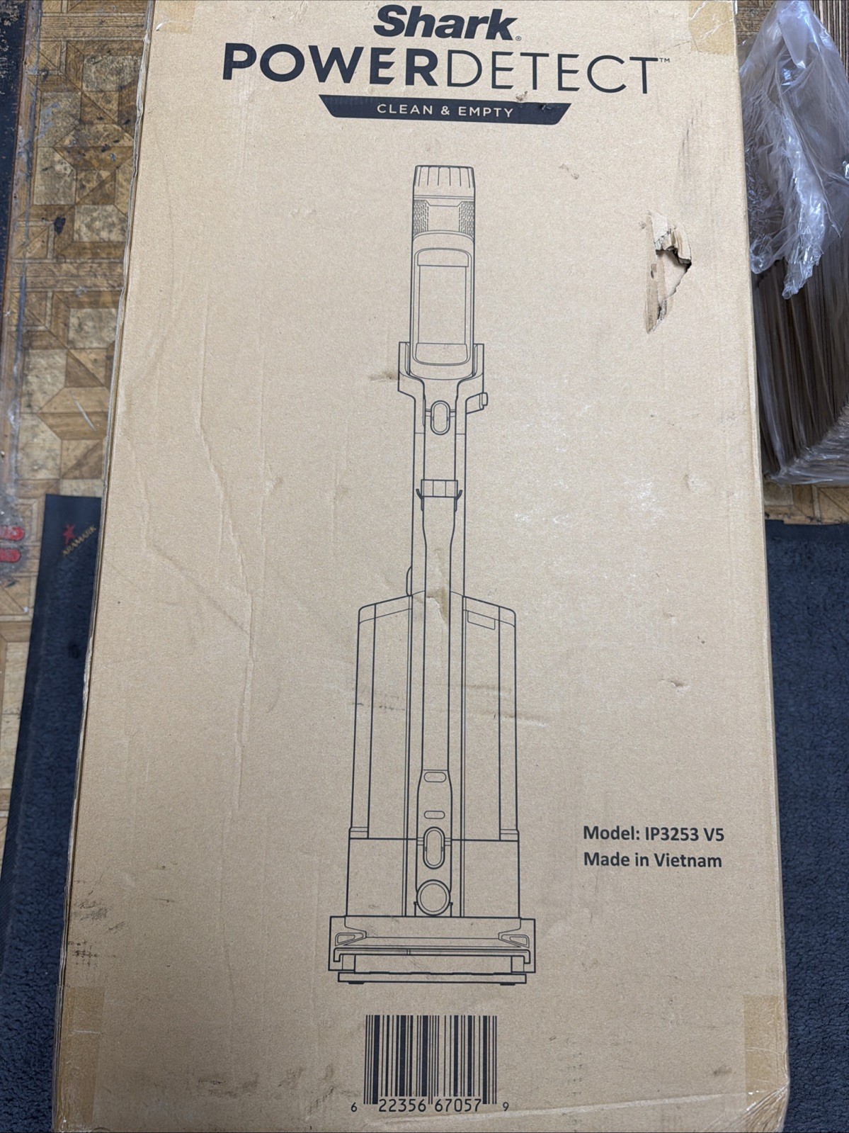 Shark PowerDetect Pet Plus IP3253 Cordless Vacuum Auto Empty