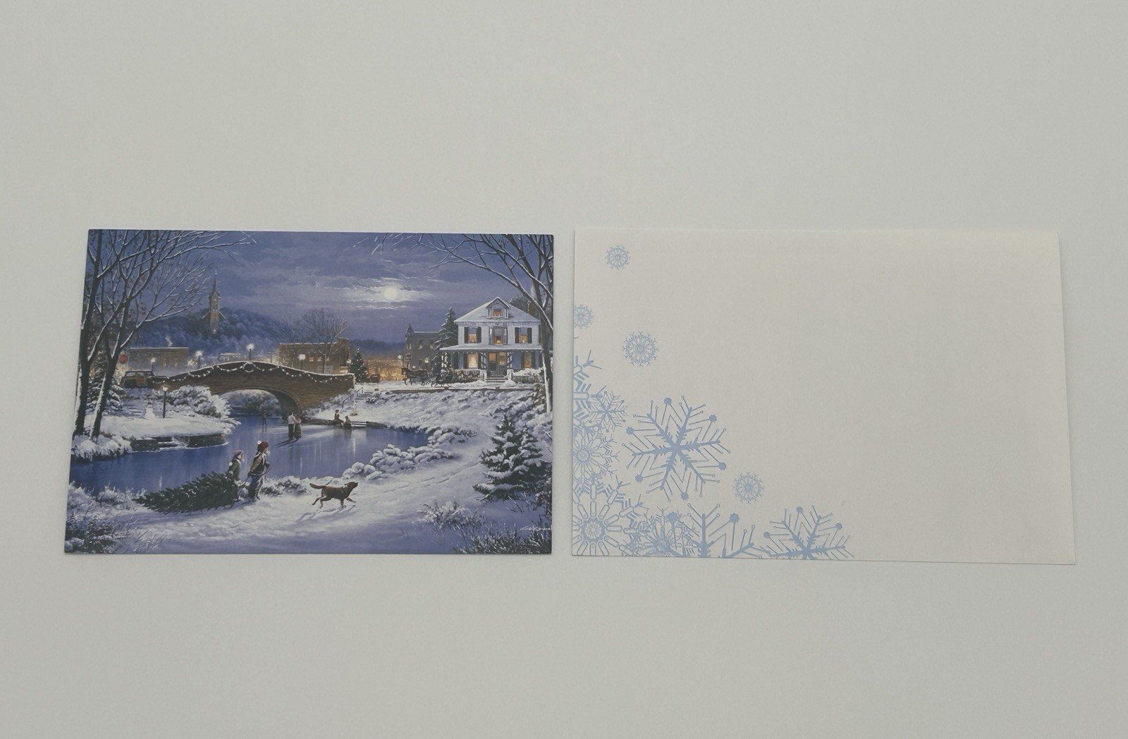 Holiday Happiness Greeting Card – with custom envelope
