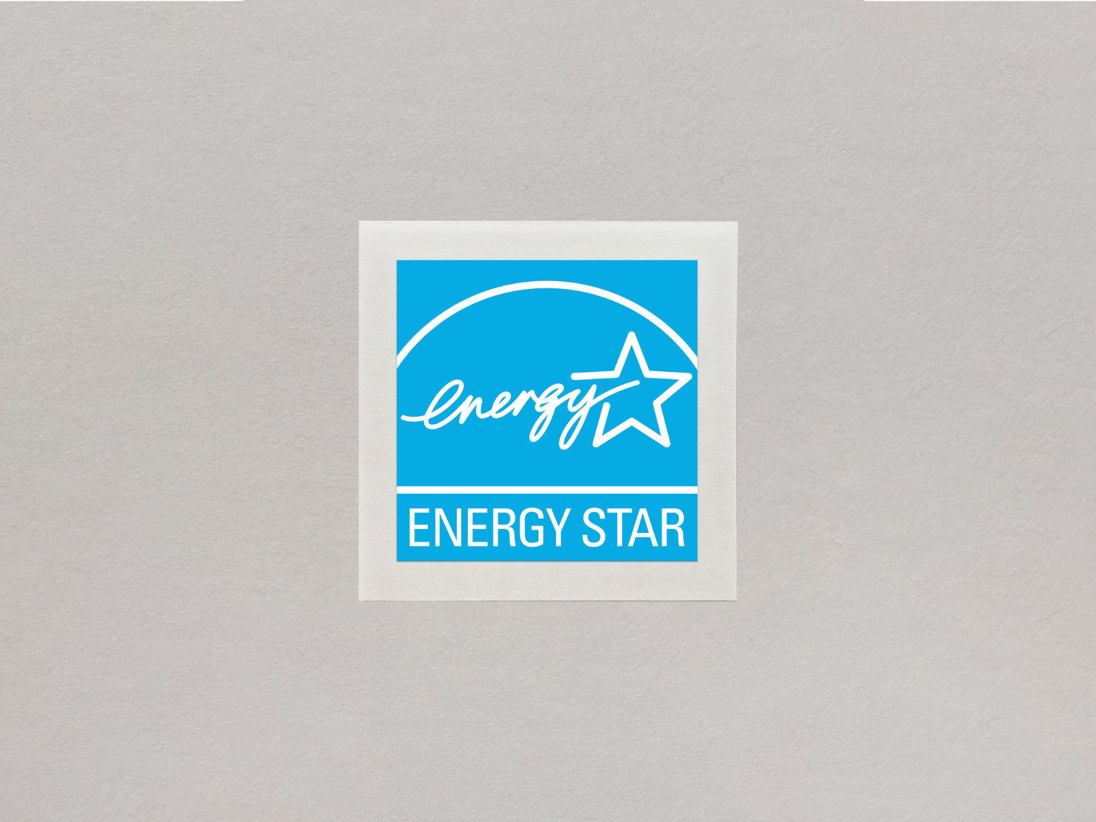 Energy Star Blue Sticker Logo Badge Label Electronics Appliance Decal (18×18 mm)