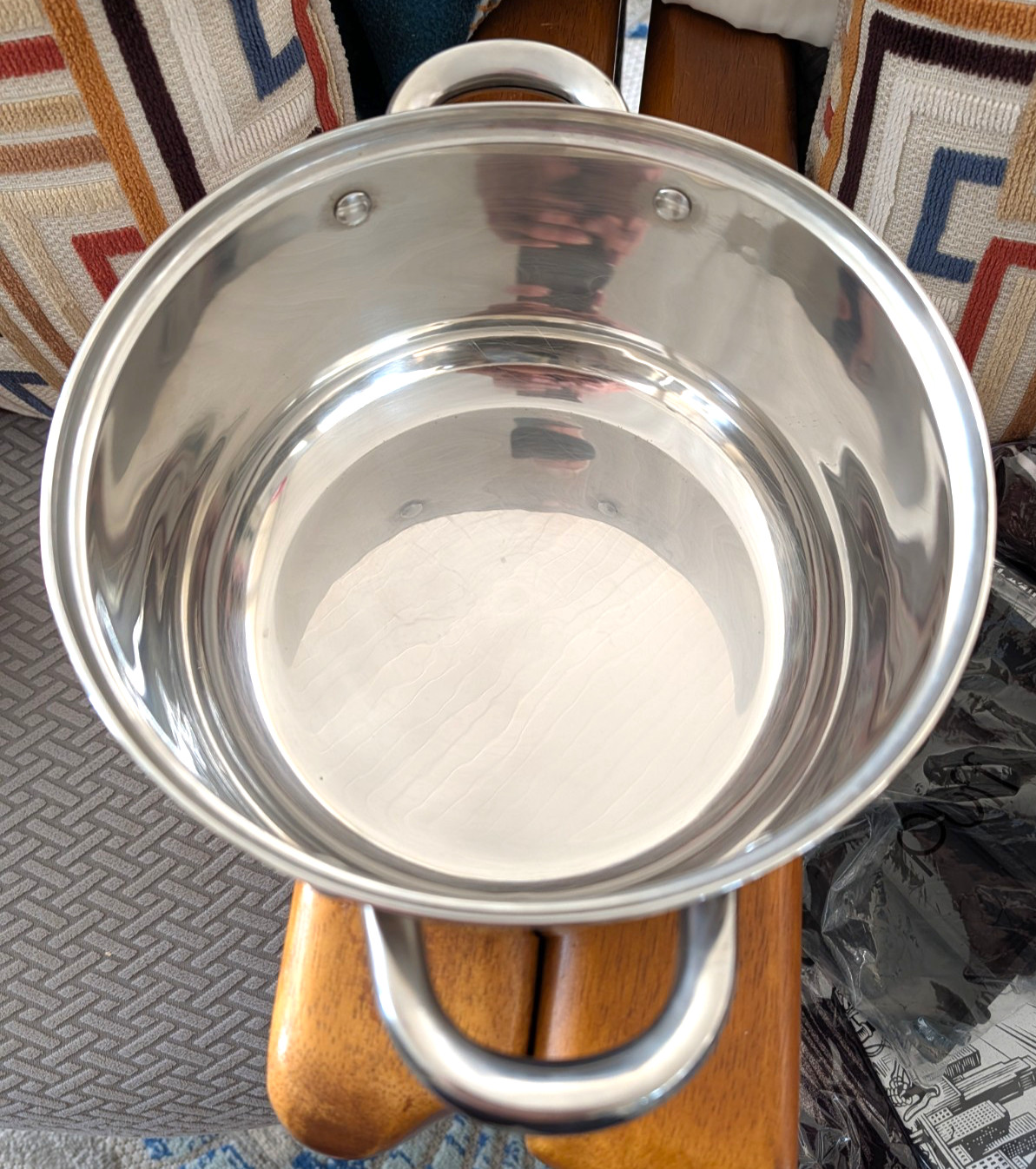 Chefmate Cookware 4 Qt Stainless Steel Stock Pot 4 QUART Very Good Condition