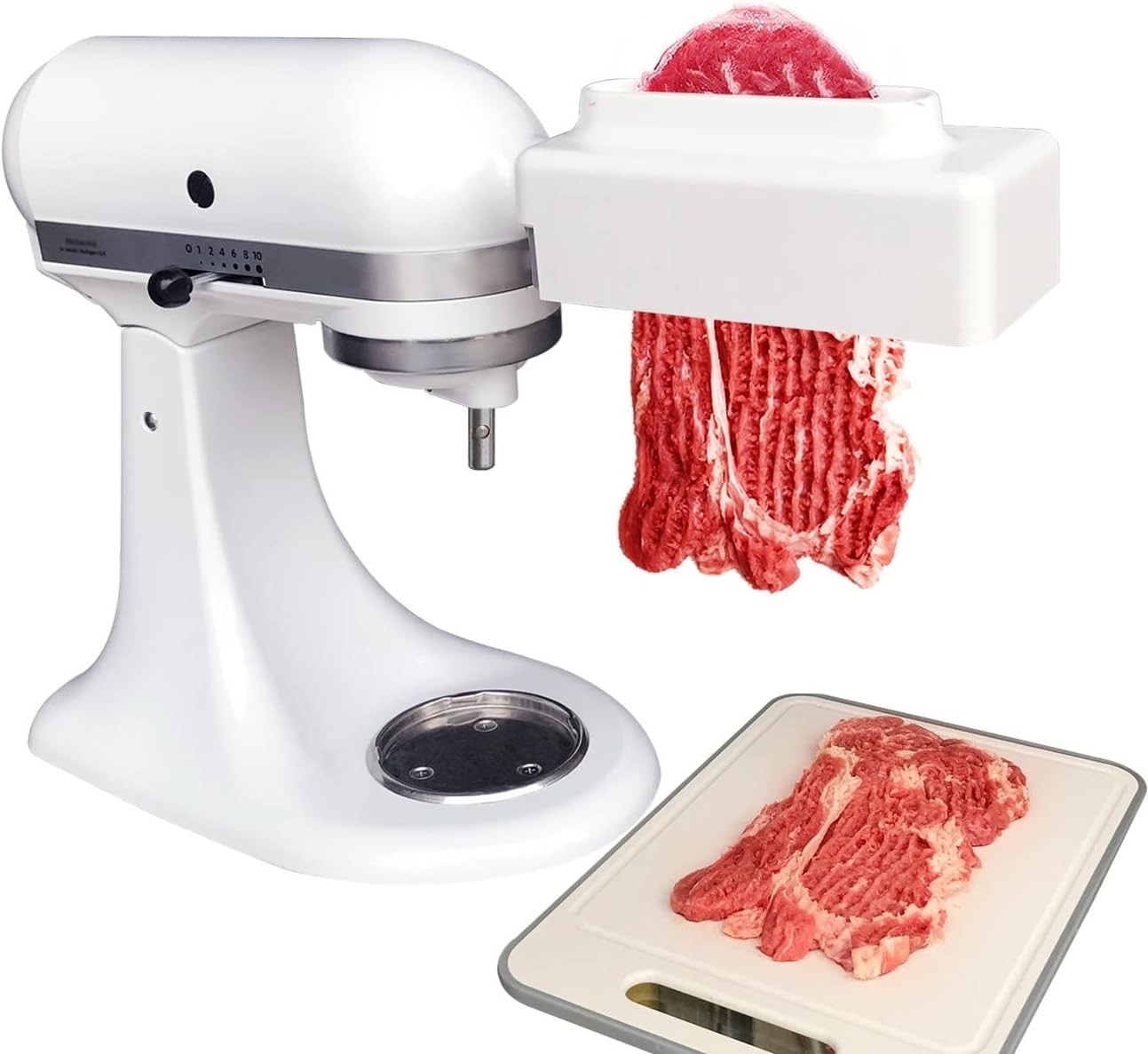 UPGRADE Meat Tenderizer Attachment for All KitchenAid Household Stand Mixers