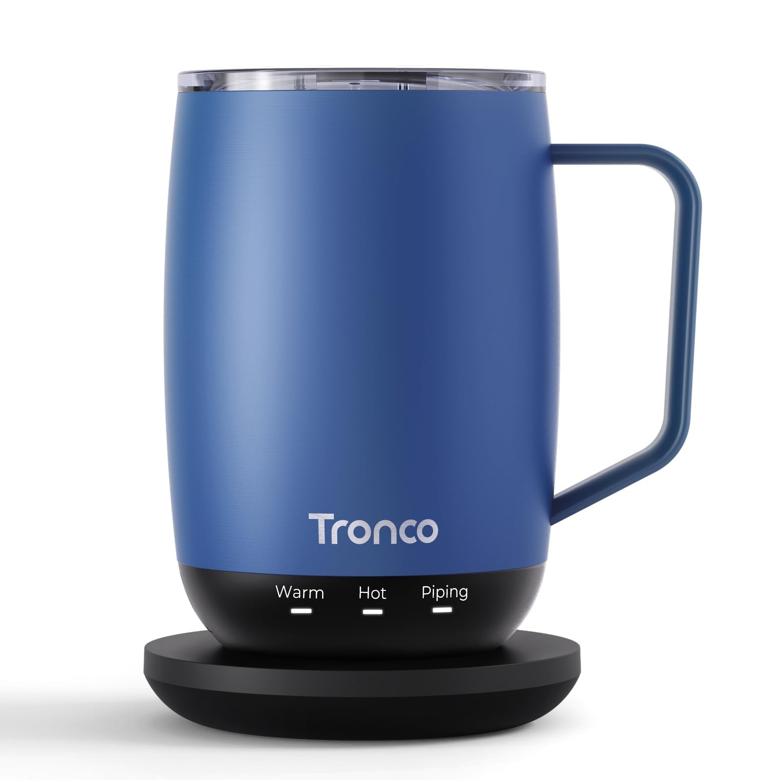 Tronco Temperature Control Heated Coffee Mug 14 oz – Rechargeable Self-Heatin…