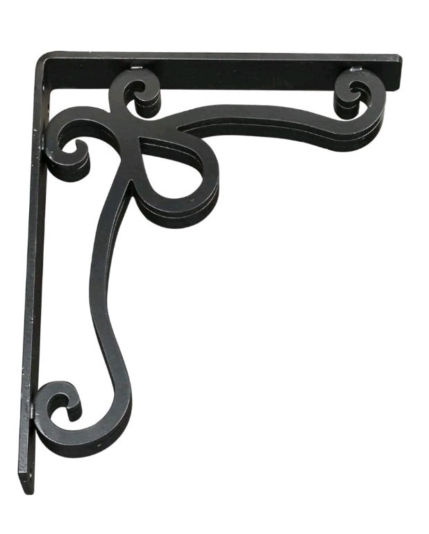 Ekena Millwork 2″ W x 10″ D x 12″ H Orleans Wrought Iron Bracket
