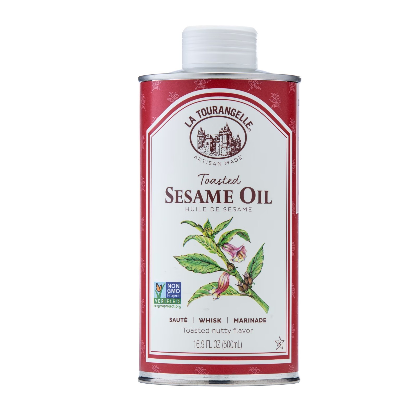 La Tourangelle, Toasted Sesame Oil, 16.9 fl oz (500 ml)
