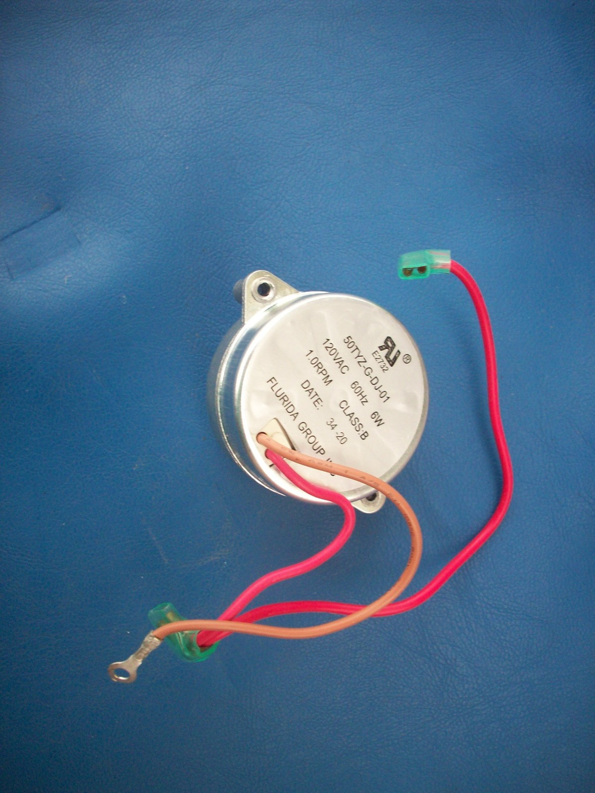 50TYZ-G-DJ-01 exactly replaces 3206306 Frigidaire/Flurida icemaker DRIVE MOTOR