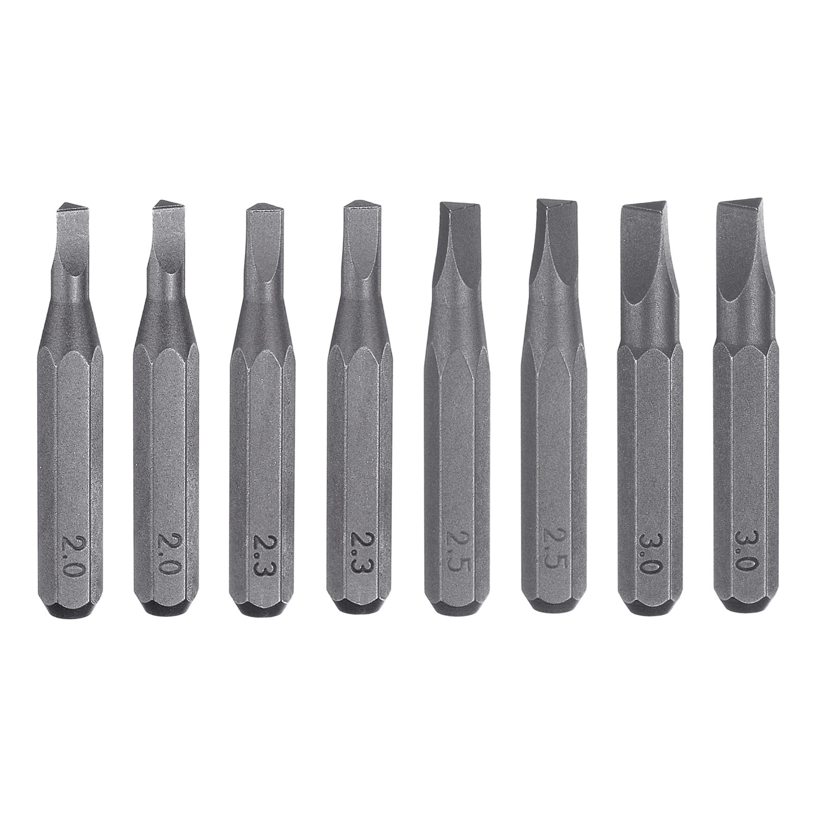 8pcs Screwdriver Bit Set △2.0-△3.0 28mm Magnetic Triangle Drill Bits