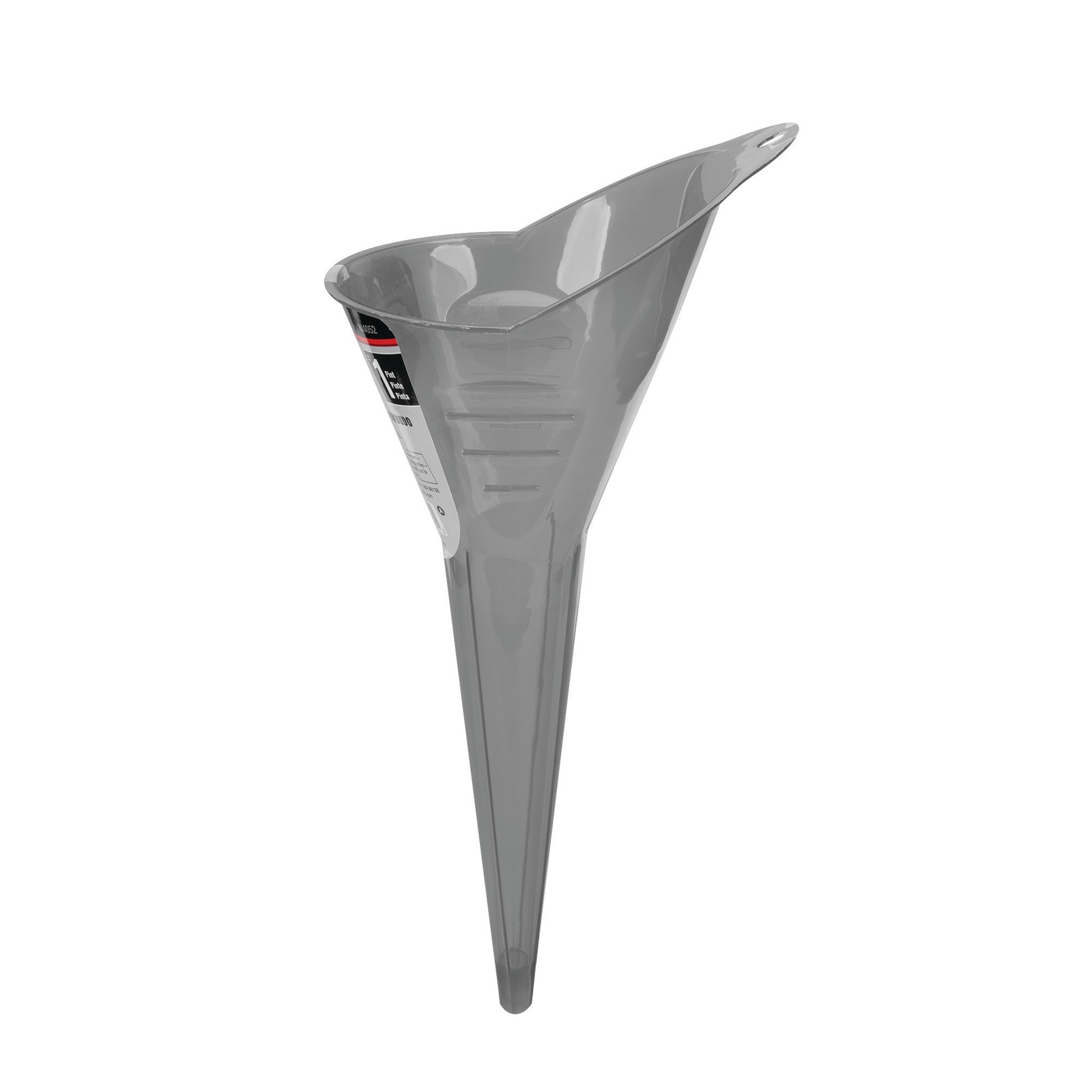 Performance Tool, Clear View Long Reach Funnel 1 Pint, Hole Diameter 0.25 in,